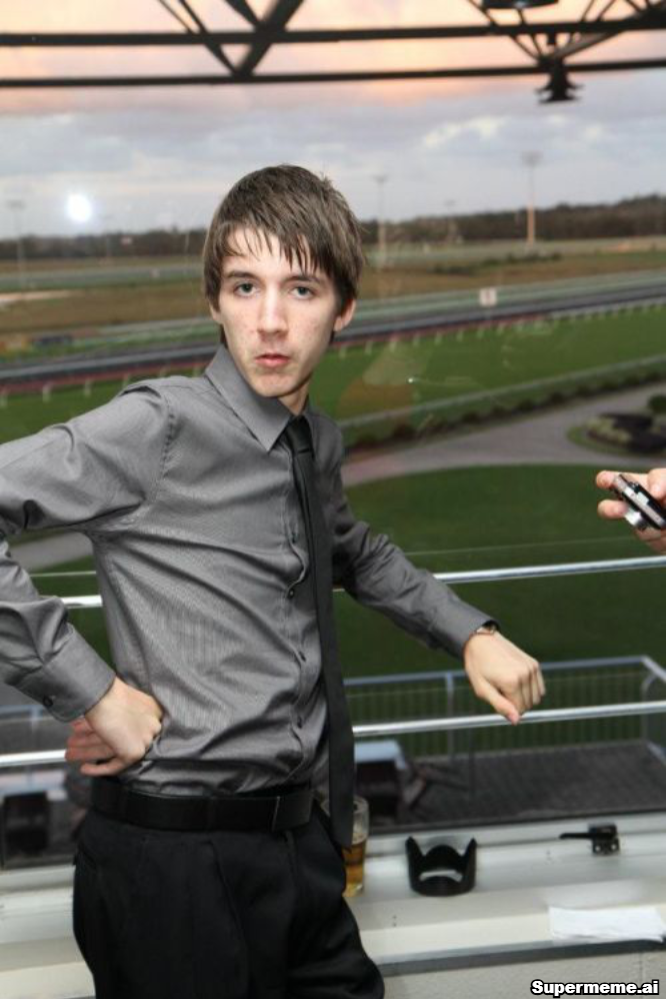 Awkward Pose Guy