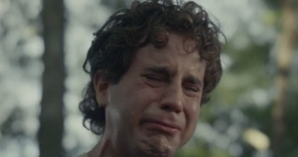 Crying Evan Hansen